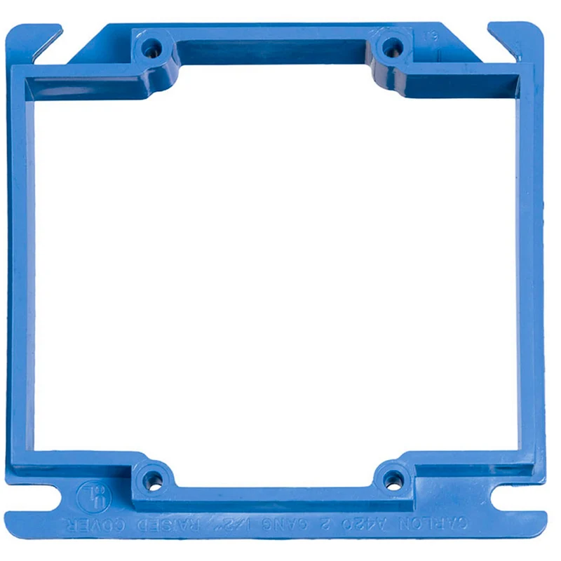 Manguito de lodo cuadrado de PVC de 2 g y 5/8" Thomas & Betts