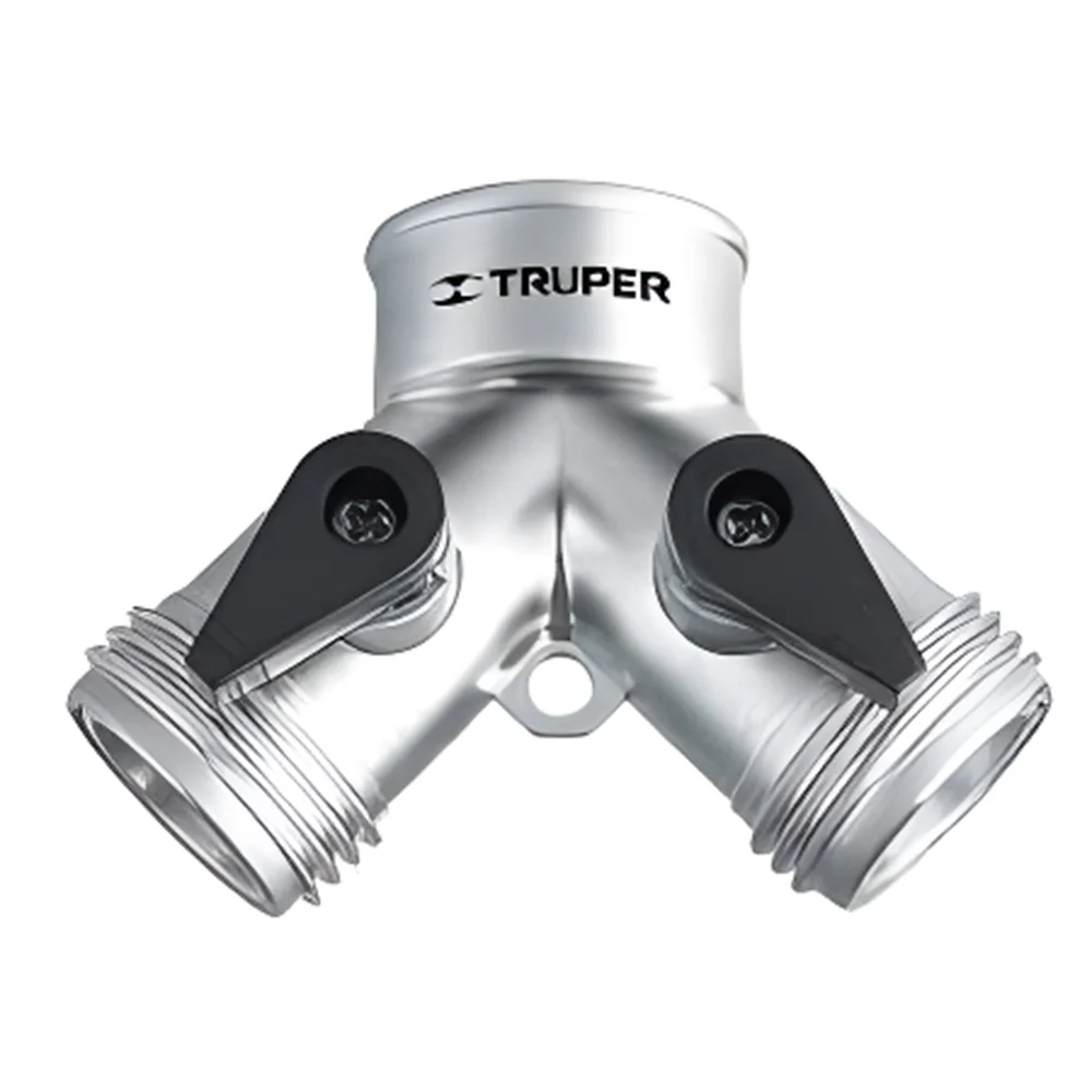 Adaptador Yee Manguera Truper 10372 Aluminio