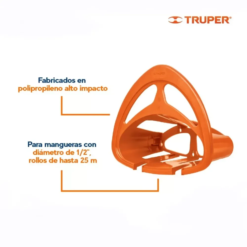 Portamanguera de plastico, truper GAN-MA