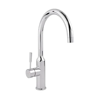 Monomando Sencillo para Cocina Acero Inoxidable Satín URREA