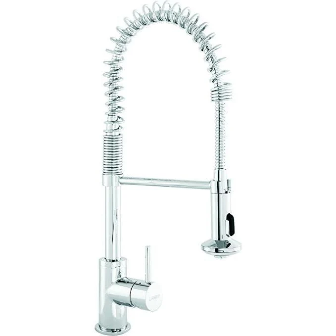 Monomando Urrea Para Cocina Latón Cromado Pv20840