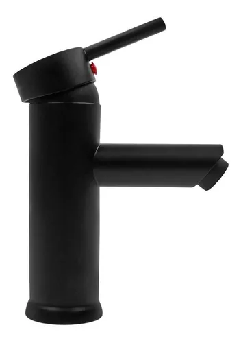 MONOMANDO BAJO PARA LAVABO RADIUM BLACK CE04.011N VALEMEX
