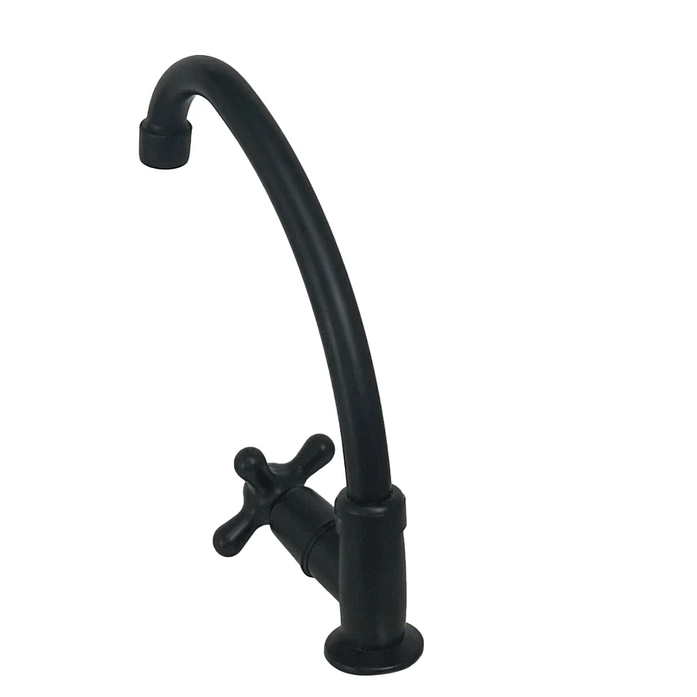 Llave Individual Tipo Bar para Fregadero - Acabado Negro Mate VALMEX