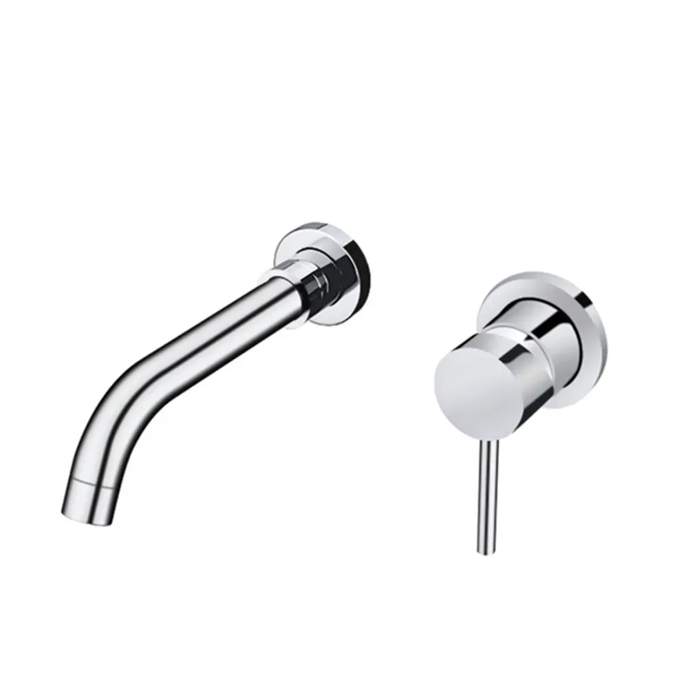 Monomando Empotrable para Lavabo Radium Chrome en Acabado Cromo Valmex