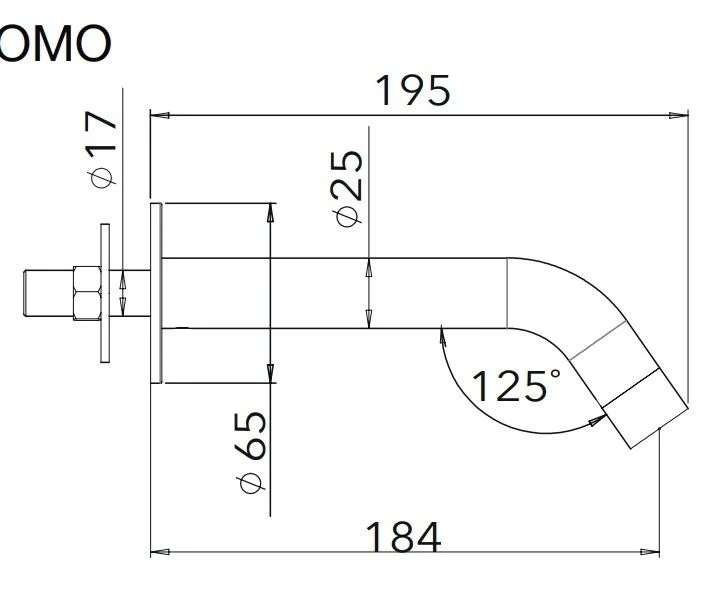 BP-GRIFO ELECTRONICO CON SENSOR "IR" CROMO WE23.781 WASSER