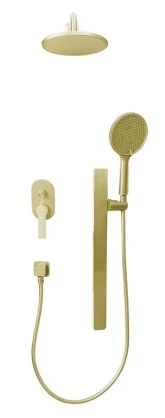 CONJUNTO DE DUCHA Y MONOMANDO EMPOTRABLE CON DESVIADOR WS73.018BG WASSER