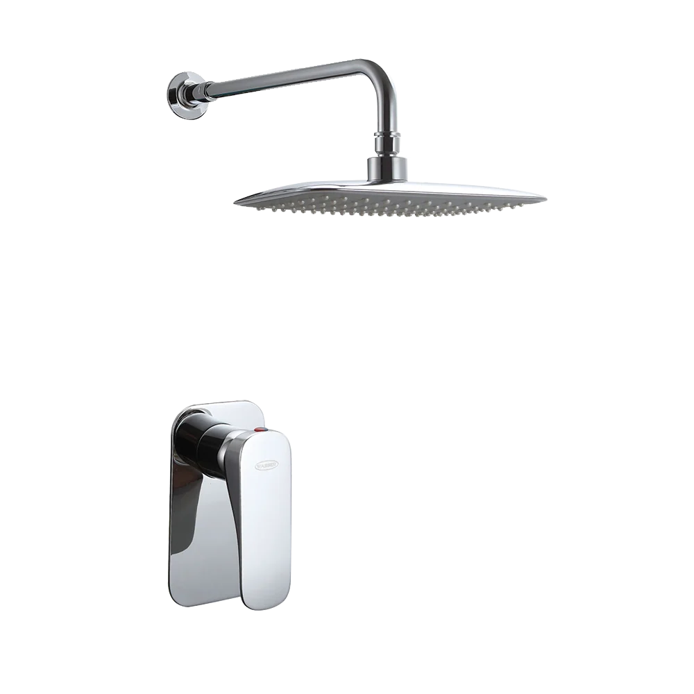 Conjunto de regadera brazo y monomando DQP extreme Wasser