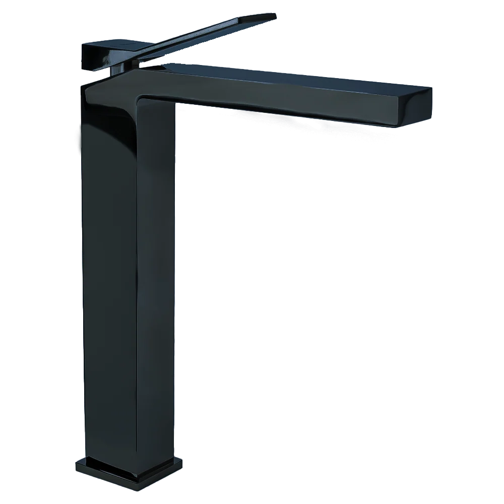 Monomando alto para lavabo EDGE 1.0 Gris Oxford Wasser