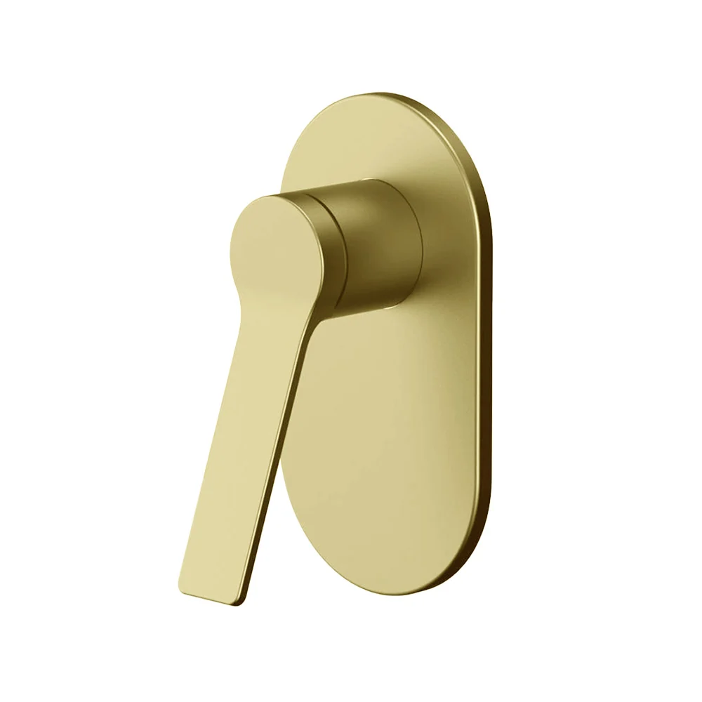 MONOMANDO EMPOTABLE PARA REGADERA BRUSHED GOLD WS73.101BG WASSER