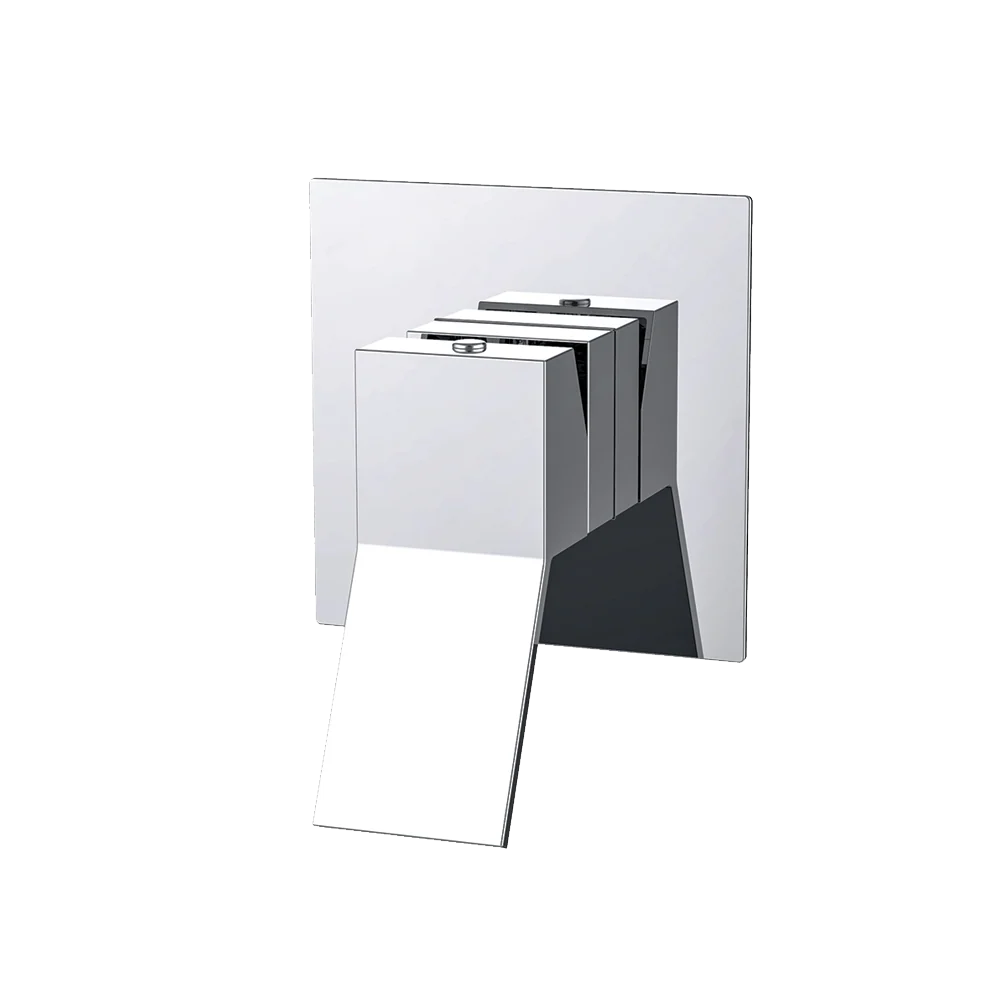 Monomando de empotrar para regadera EDGE 1.0 Cromo Wasser