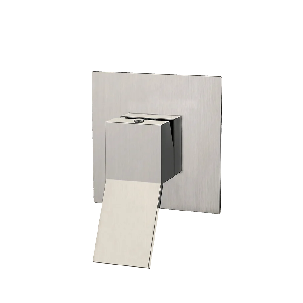Monomando de empotrar para regadera EDGE 1.0 Nickel brushed Wasser