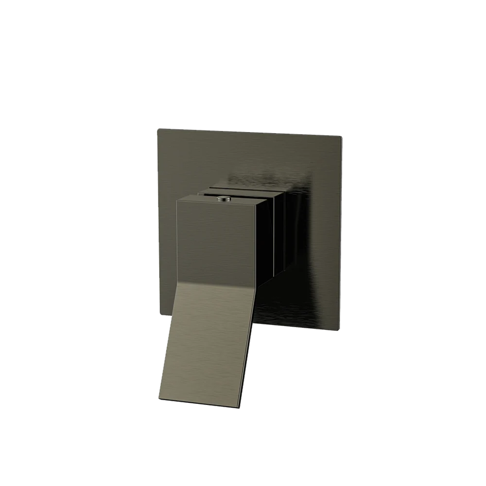 MONOMANDO DE EMPOTRAR PARA REGADERA WS60.101GM GRIS OXFORD WASSER