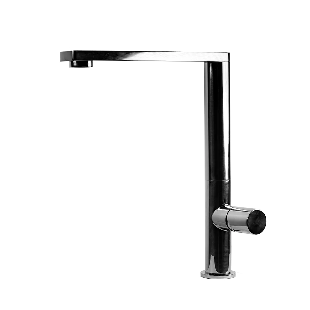 MONOMANDO PARA COCINA BASIC INOX 3.0 PULIDO AL ALTO BRILLO Wasser