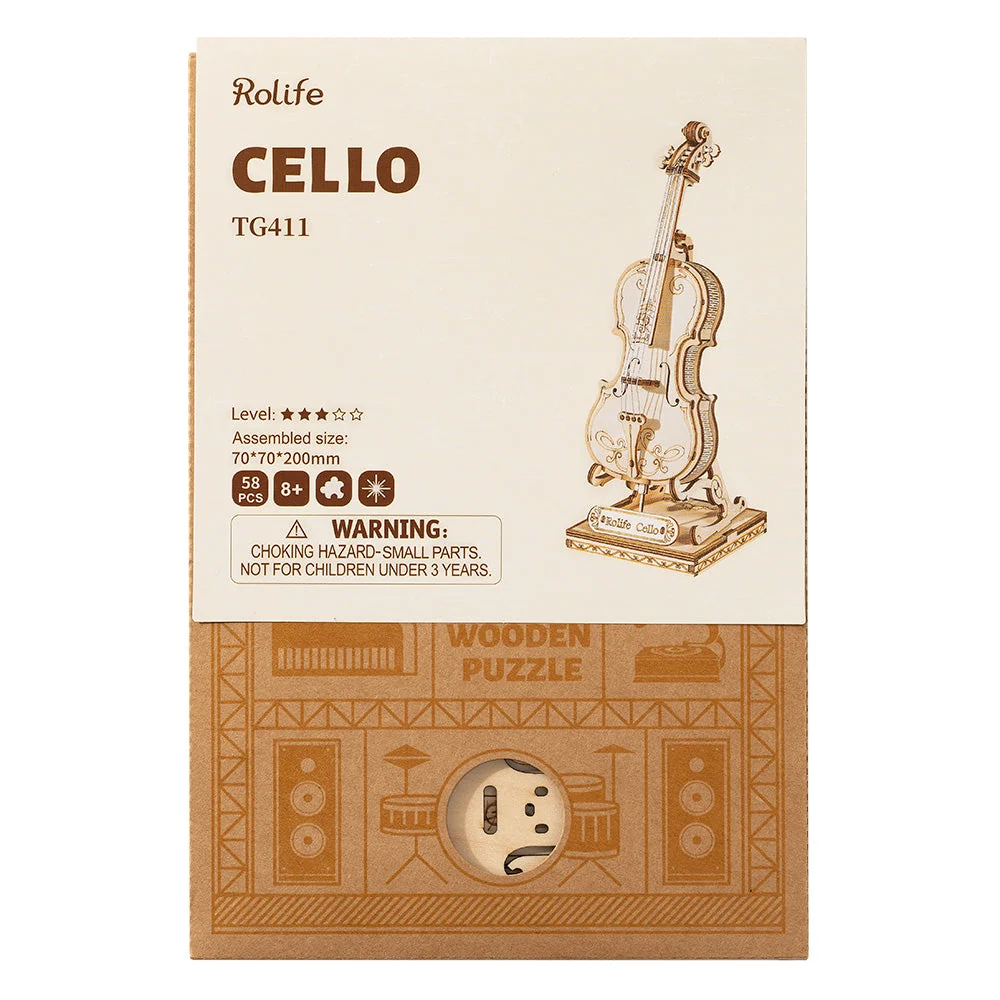 Puzzle 3D Violonchelo
