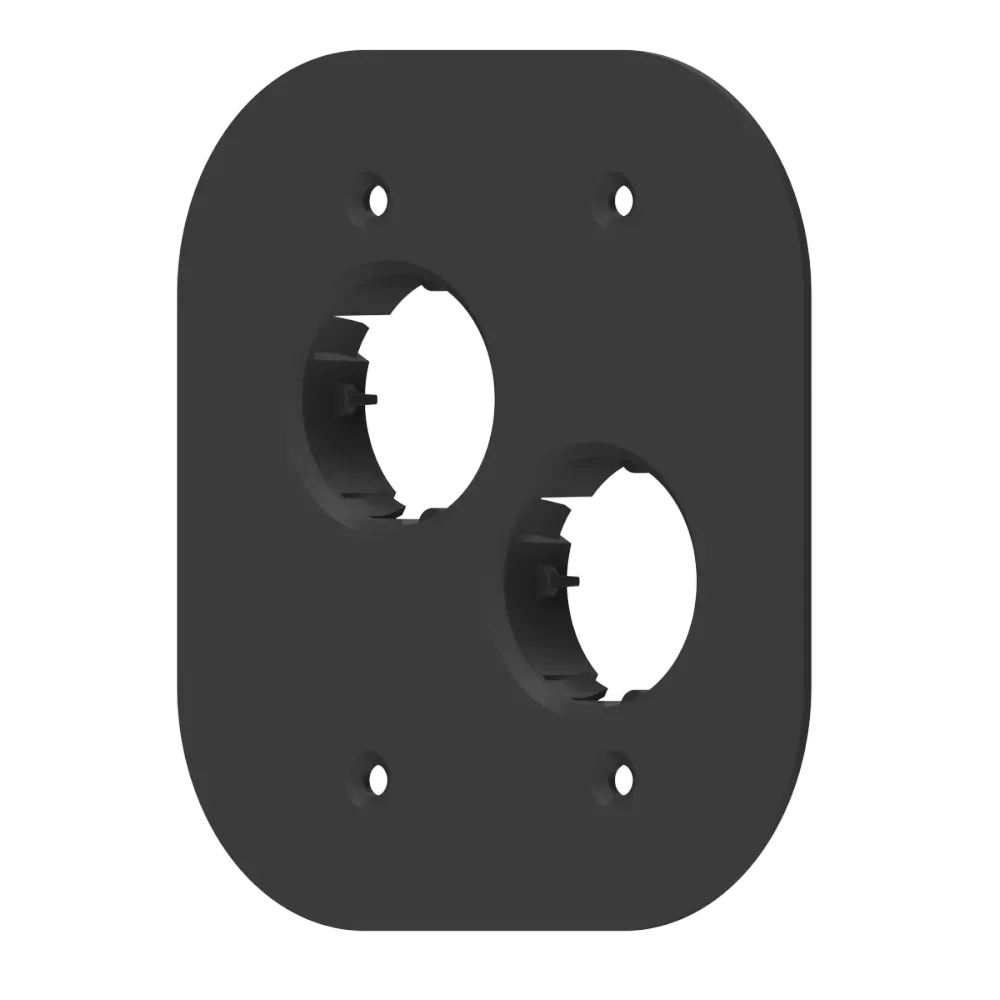 Placa doble multimaterial — Ø35 22 System