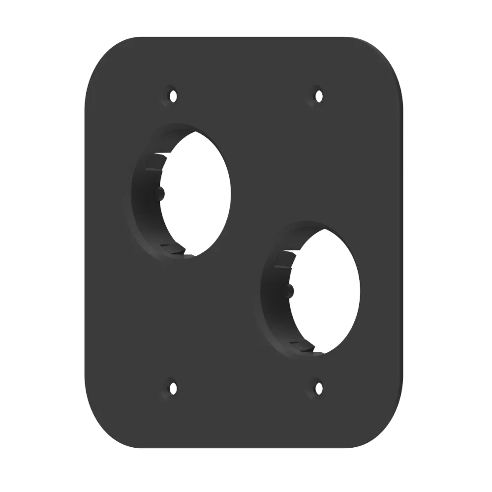 Placa doble multimaterial — Ø46 22 System