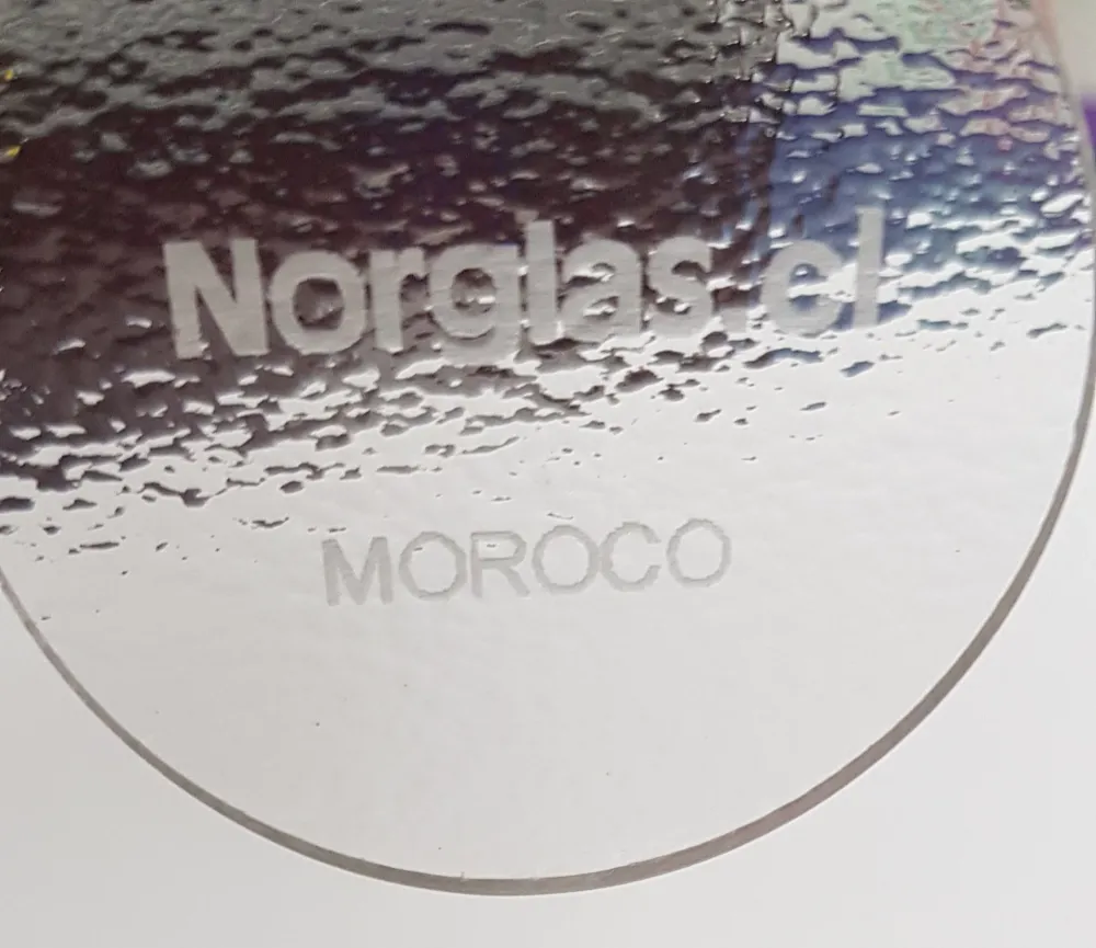 Plancha Acrílico Textura Moroco Negro Acrilicos Norglas