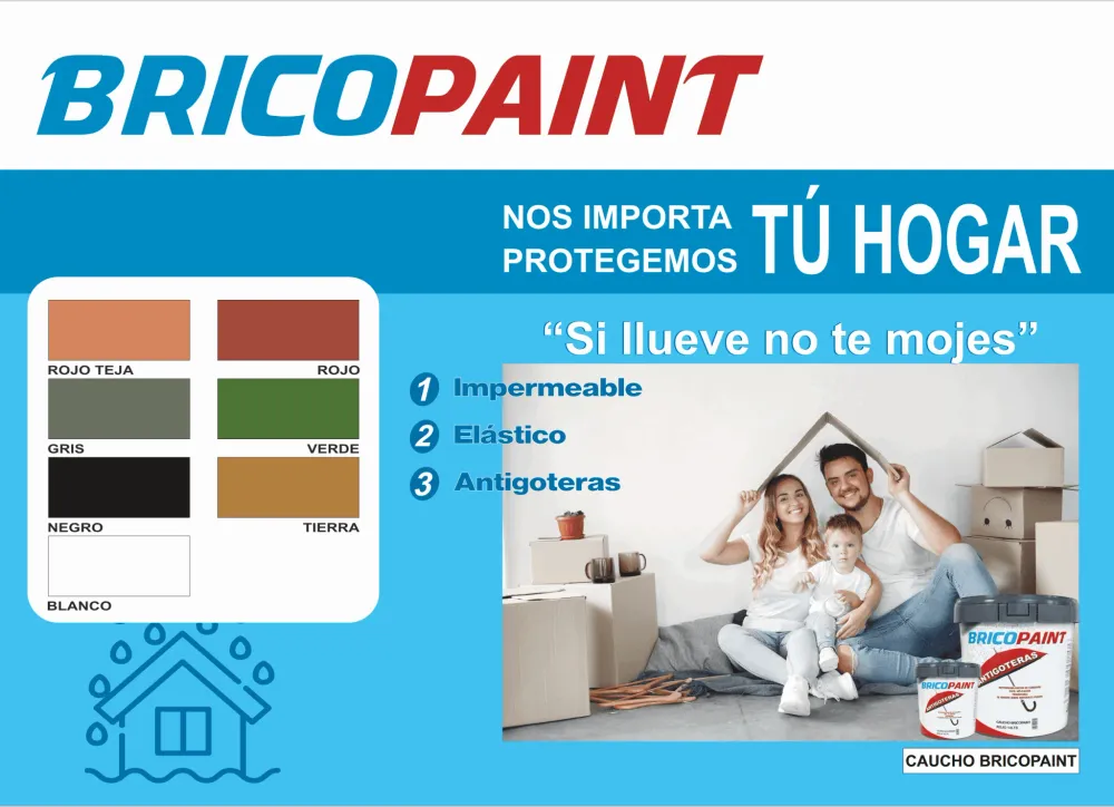 Caucho Bricopaint Profesional Blanco Adoral