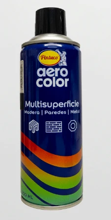AEROSOL NEGRO MATE 300ML Aerocolor