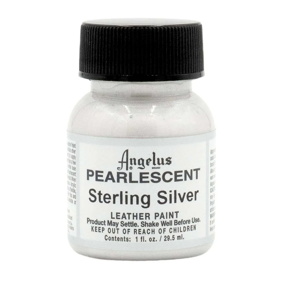 Pintura Angelus Pearlescent sterling silver Angelus Brand