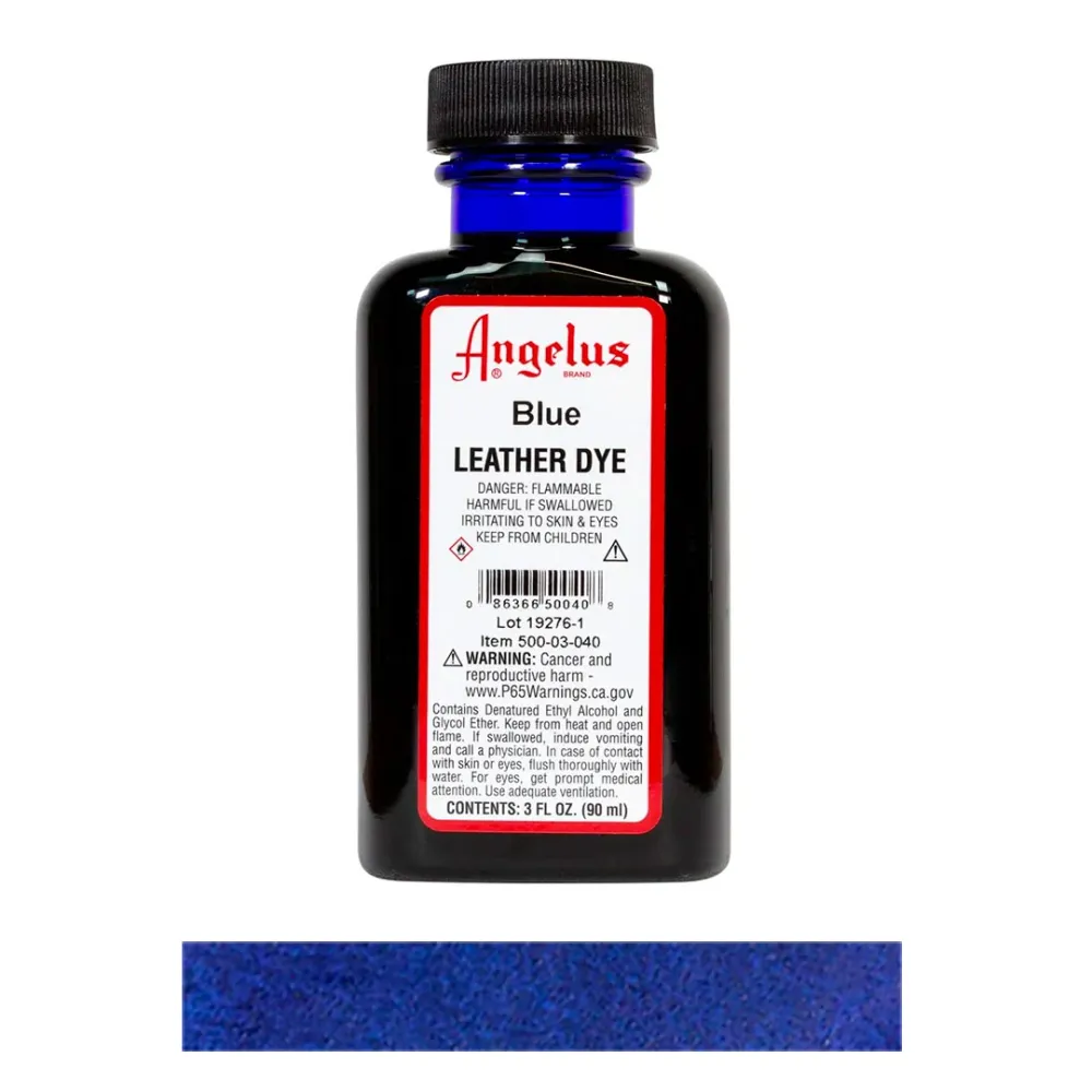 Tinte cuero Blue Angelus Brand