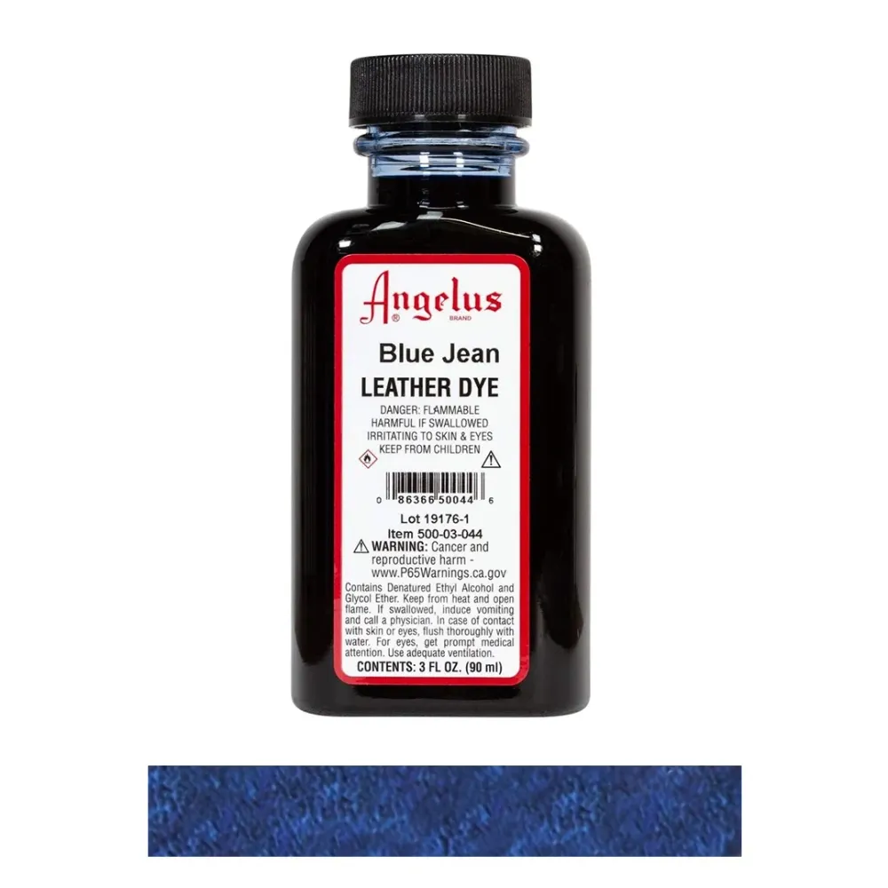 Tinte cuero Blue jean Angelus Brand