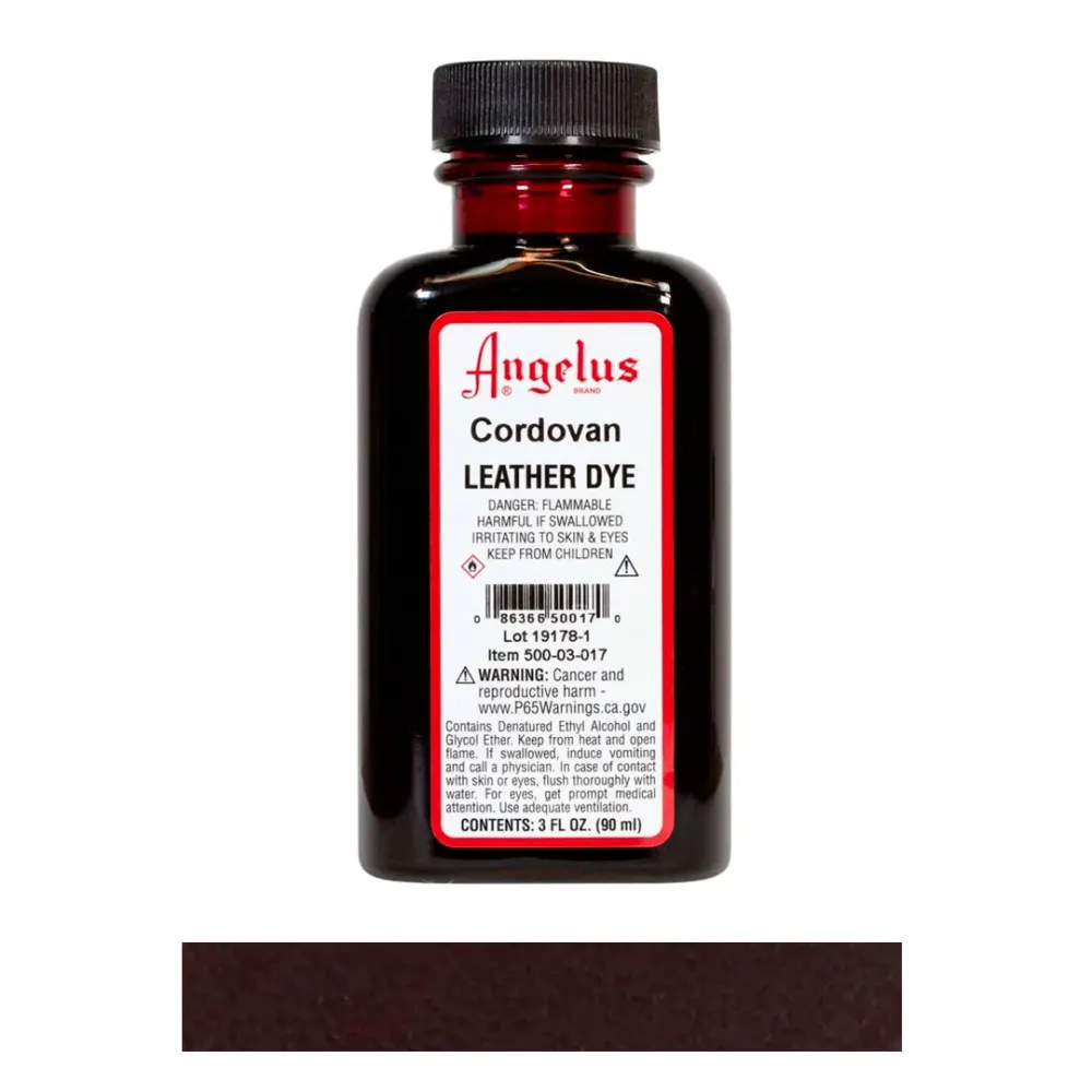 Tinte cuero Cordovan Angelus Brand