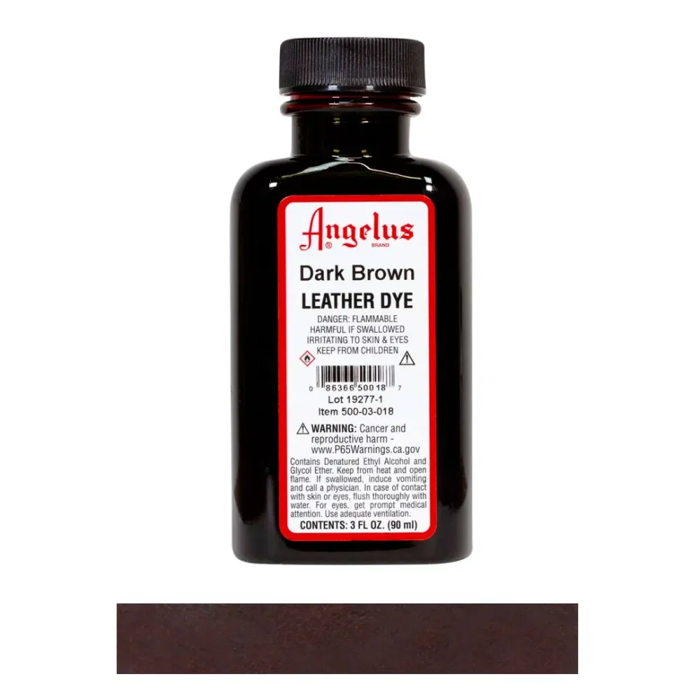 Tinte cuero Dark brown Angelus Brand
