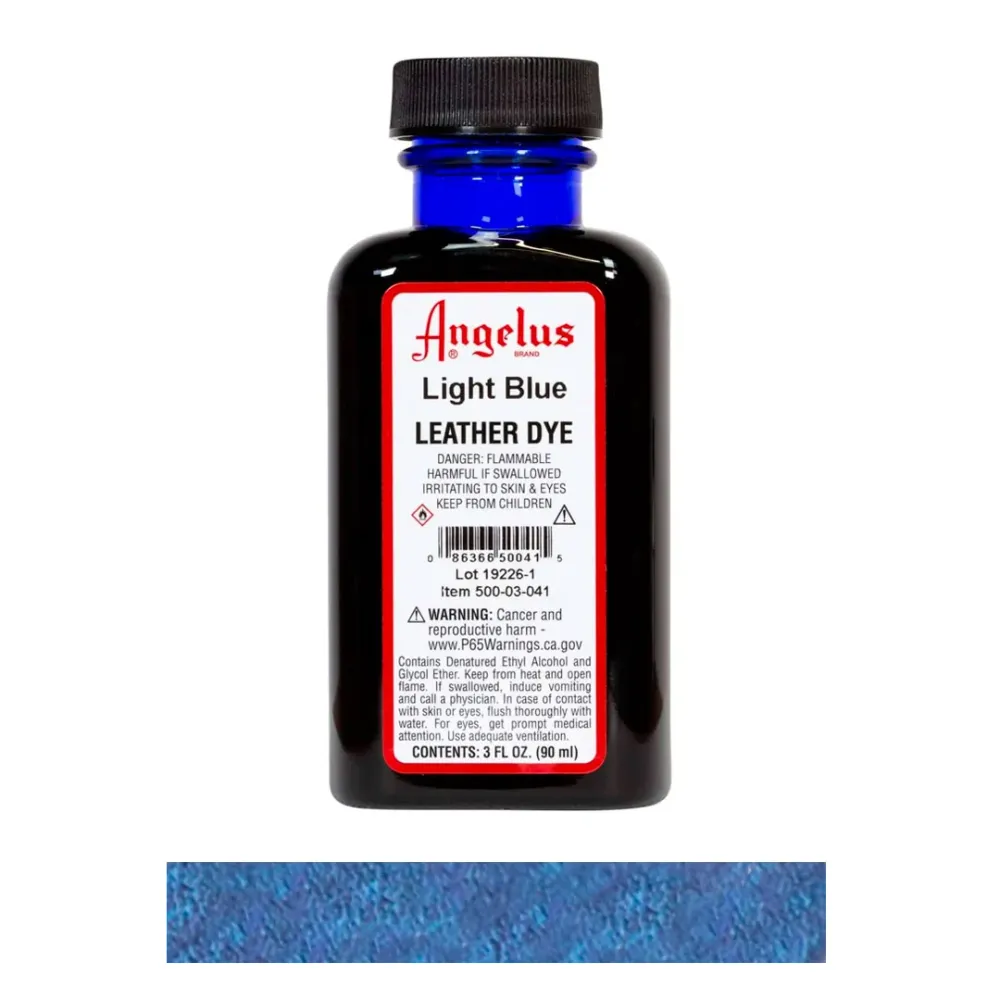 Tinte cuero Light blue Angelus Brand