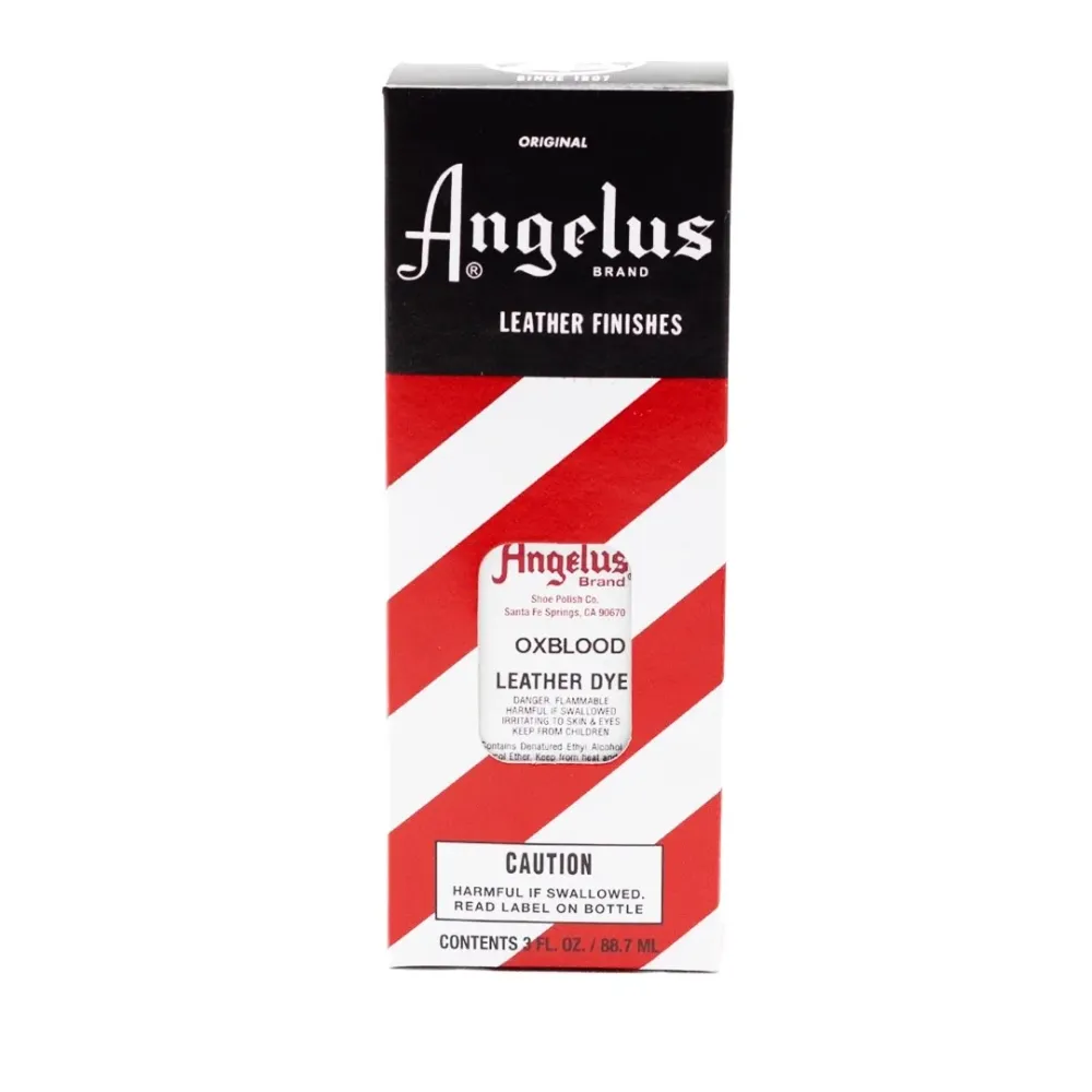 Tinte cuero Oxblood Angelus Brand