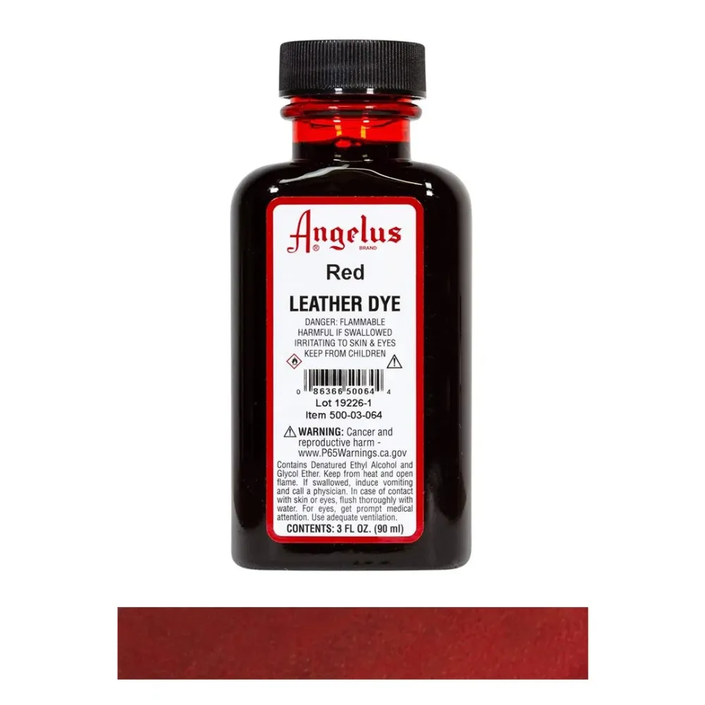 Tinte cuero Red Angelus Brand