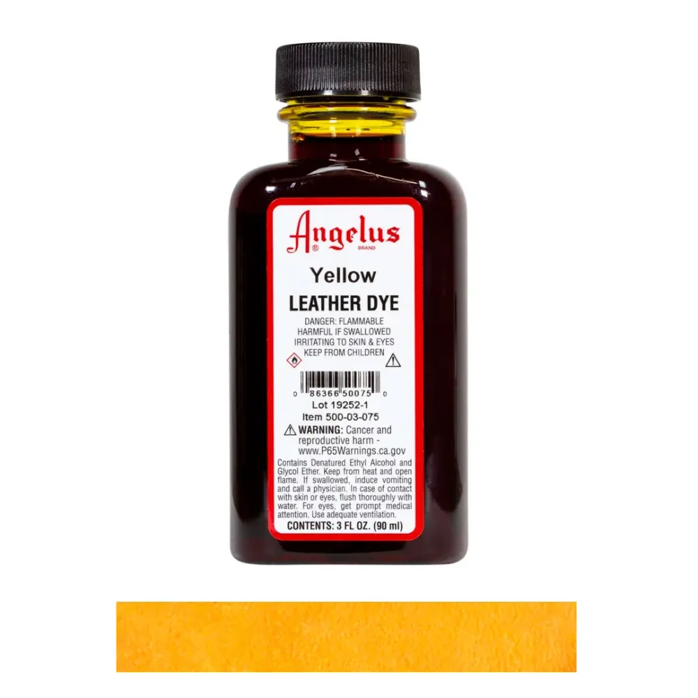 Tinte cuero Yellow Angelus Brand
