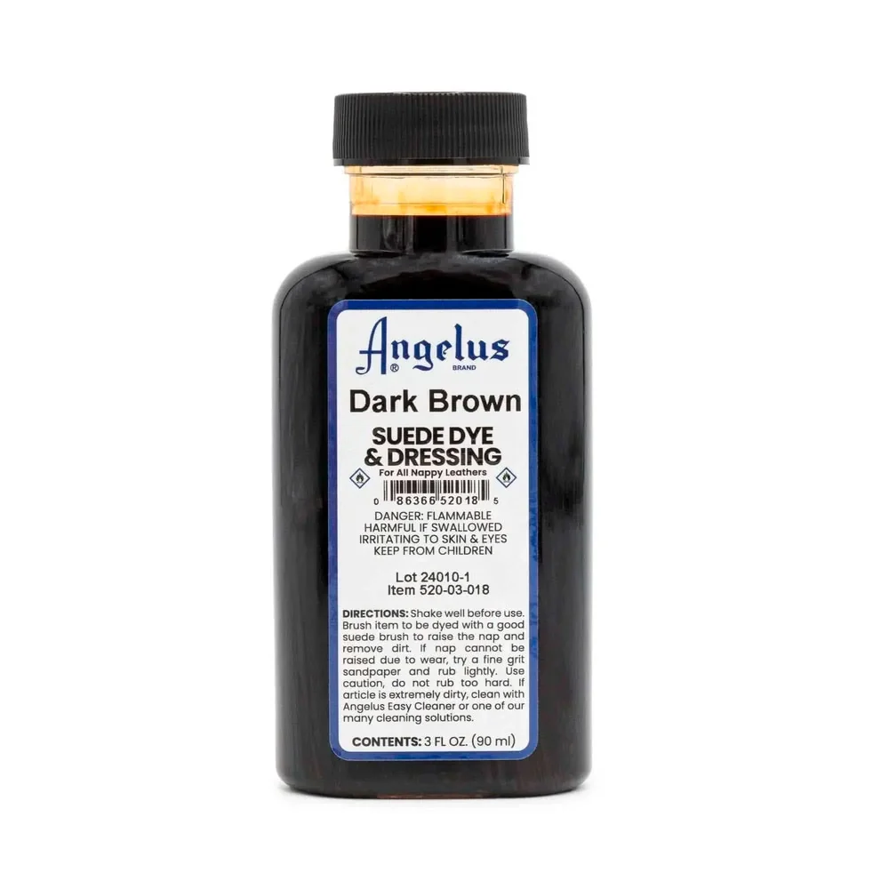 Tinte gamuza Dark brown Angelus Brand