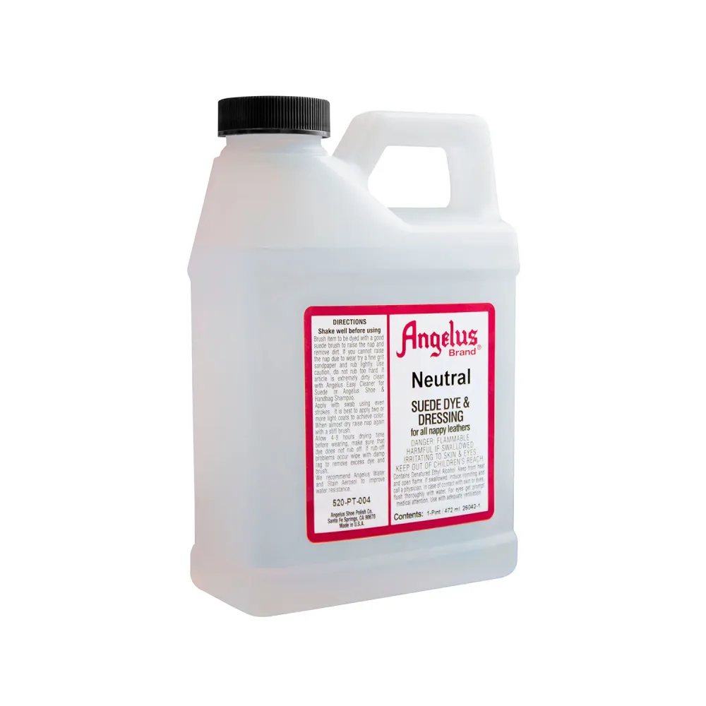 Tinte gamuza neutral 16 oz (No aporta color) Angelus Brand