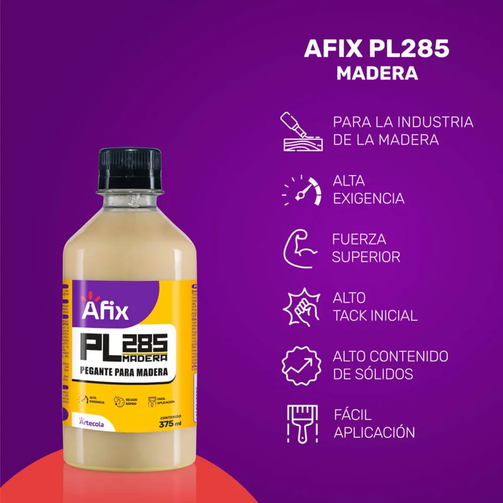 Pegante pl 285 375ml Artecola