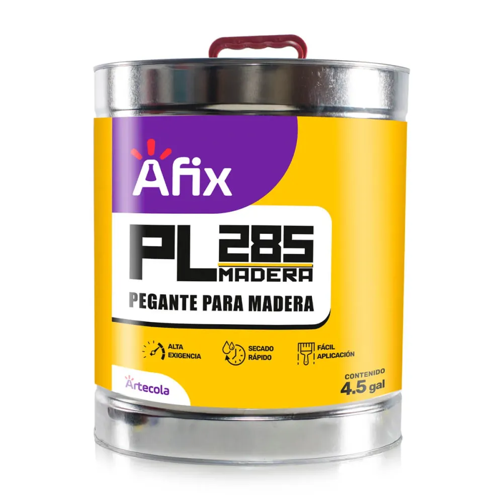 Pegante pl 285 lata 4.5 galones Artecola