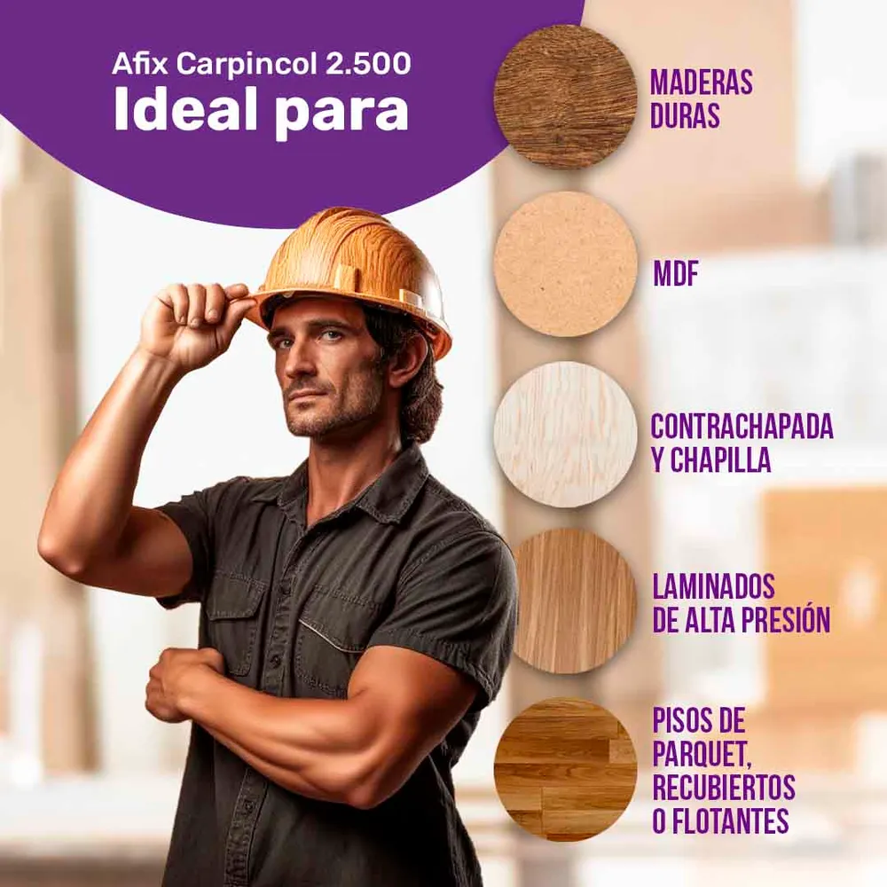 Pegante carpincol 2500 1 galón Artecola
