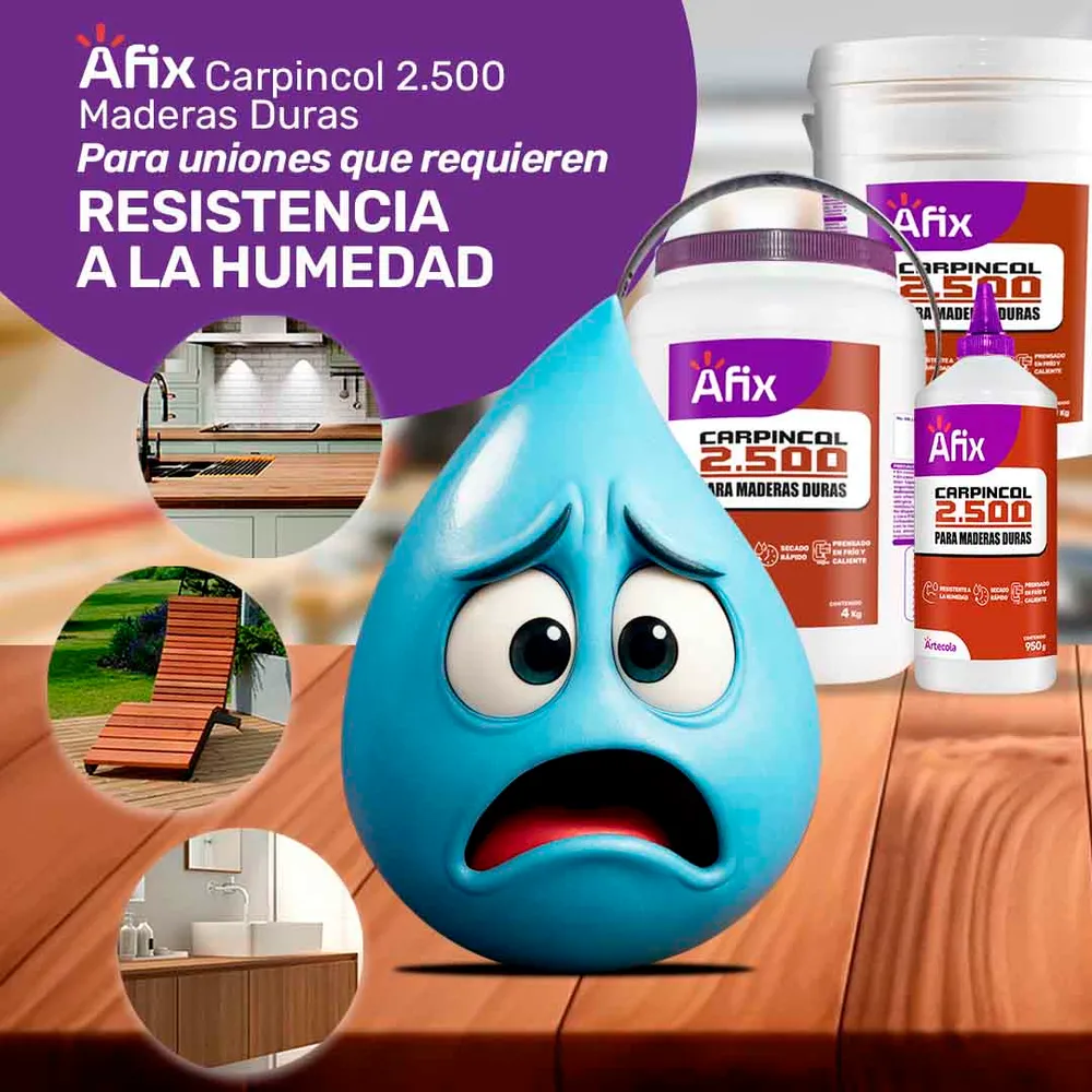 Pegante carpincol 2500 1 galón Artecola