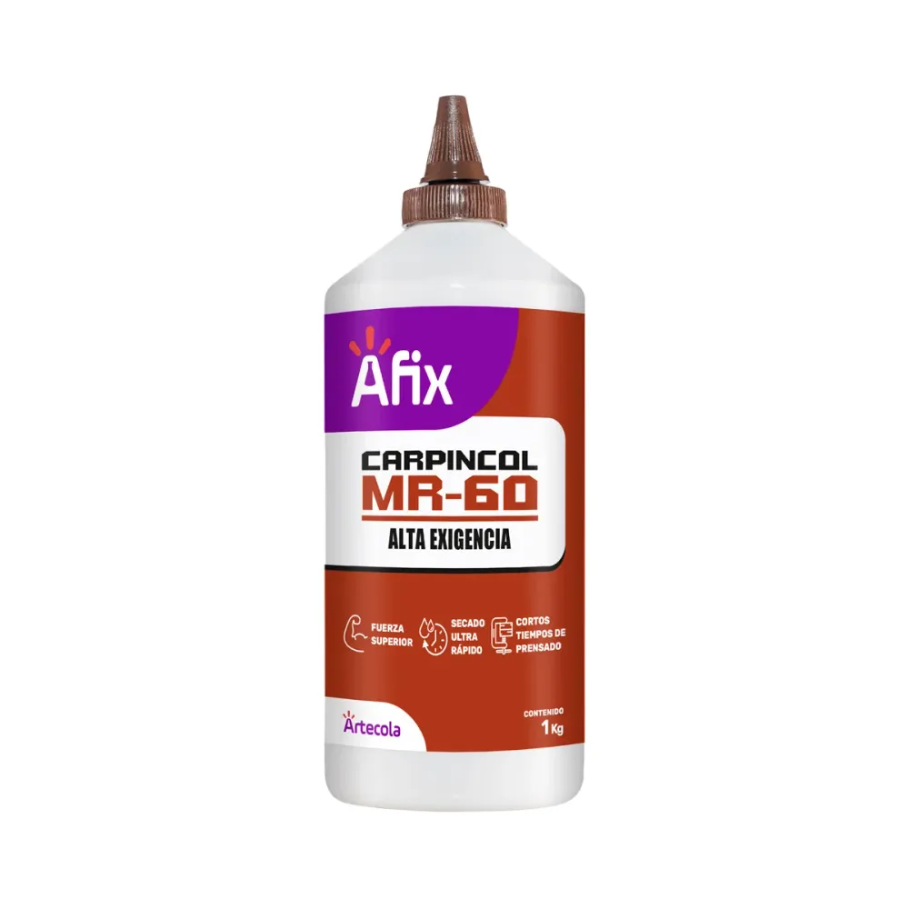 Pegante carpincol aplicador 1kg Artecola