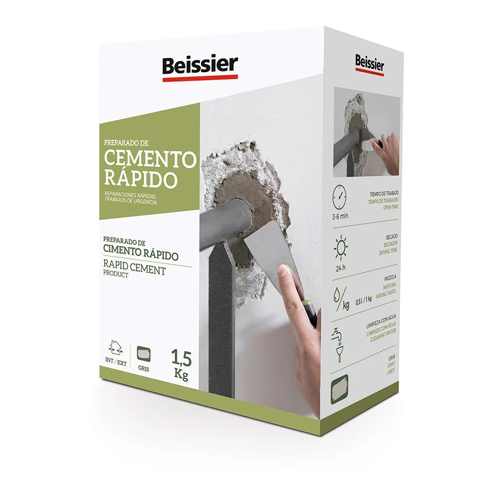 CEMENTO RÁPIDO 1,5 kg BEISSIER
