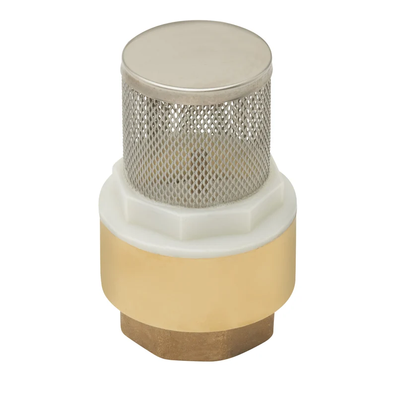 VÁLVULA DE PIE DE LATÓN DE 1-1/4" BK Products