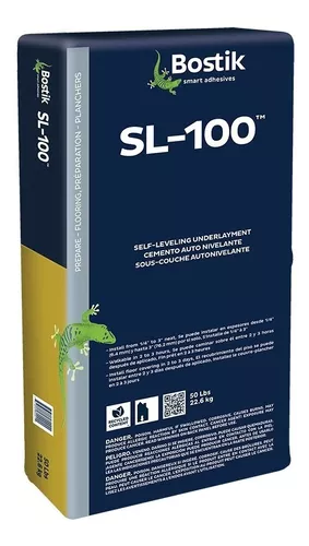 BOSTIK S-L100 GRIS CEMENTO AUTONIVELANTE BOLSA DE PLASTICO DE 50/LB22.7KG