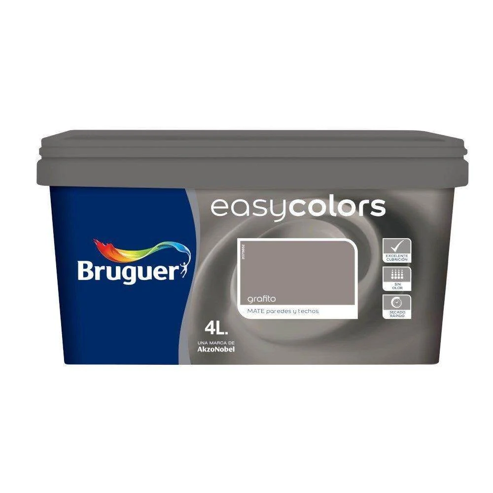 Bruguer Pintura Plastica Mate 4L Espliego