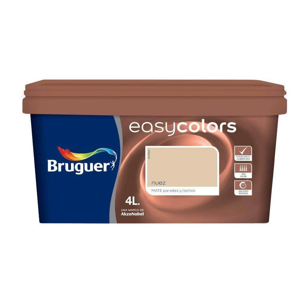 Bruguer Pintura Plastica Mate 4L Espliego