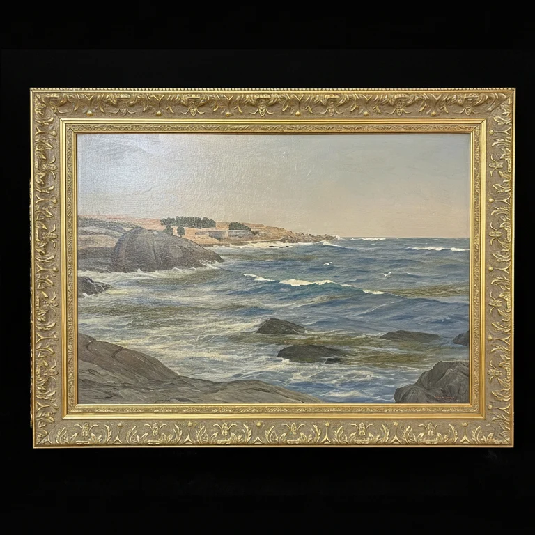 Horacio Garcí - Óleo sobre tela ‘Quinteros’ Bucarest Art & Antiques