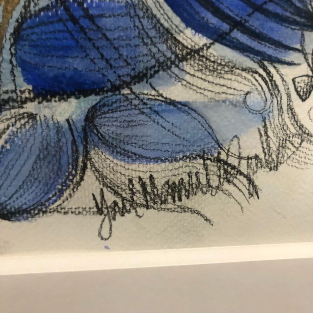 Yael Mancilla- Oleo sobre papel Bucarest Art & Antiques