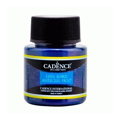 BRU858 Pintura Marbling EBRU 45ml Turquesa CADENCE