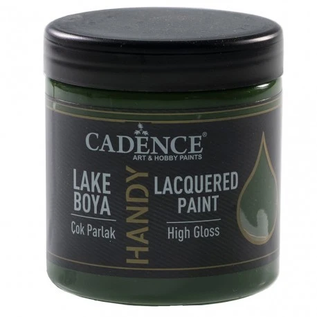 LACQUERED PAINT 250 ml DARK FOREST GREEN L50 CADENCE