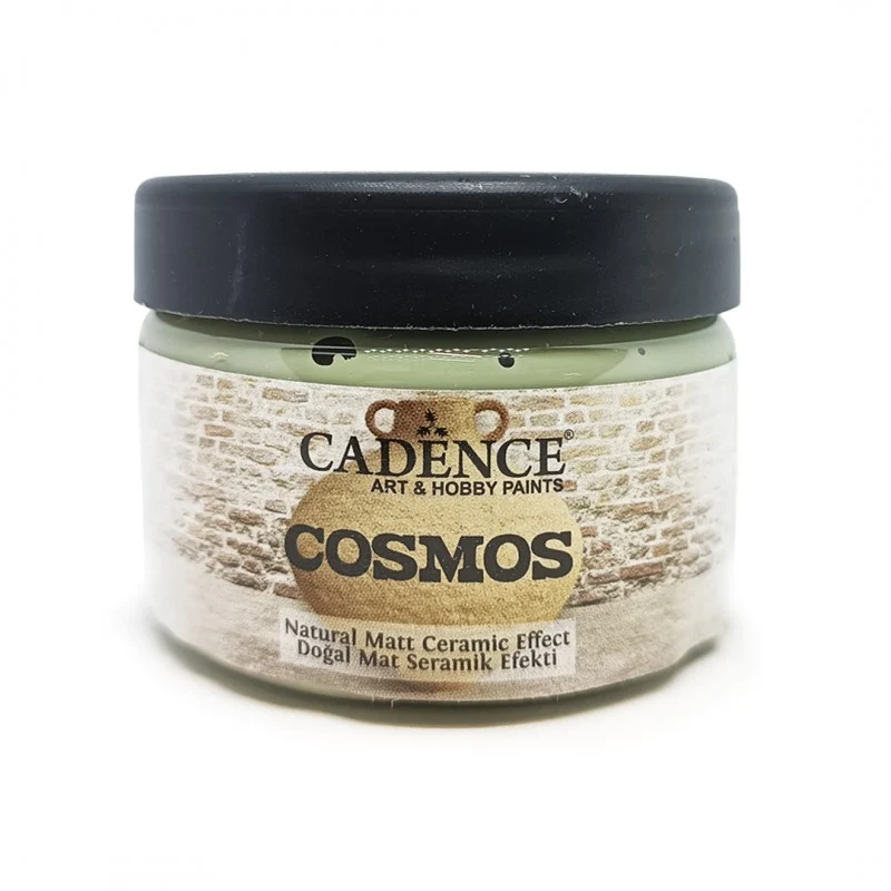 PINTURA COSMOS MATT EFECTO CERAMICO VERDE MOHO 150ML CADENCE