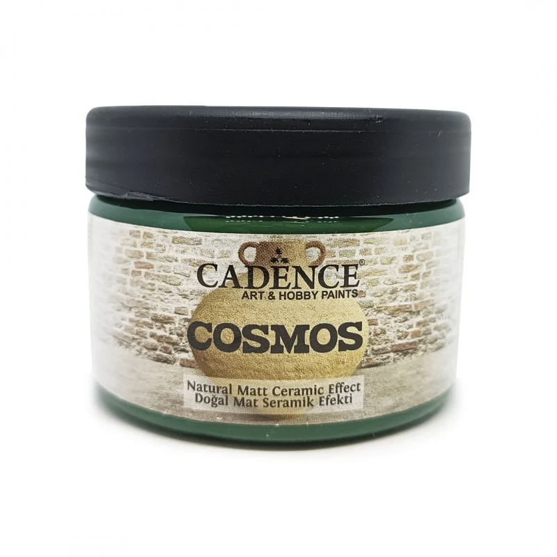 PINTURA COSMOS MATT EFECTO CERAMICO VERDE ESMERALDA 150ML CADENCE